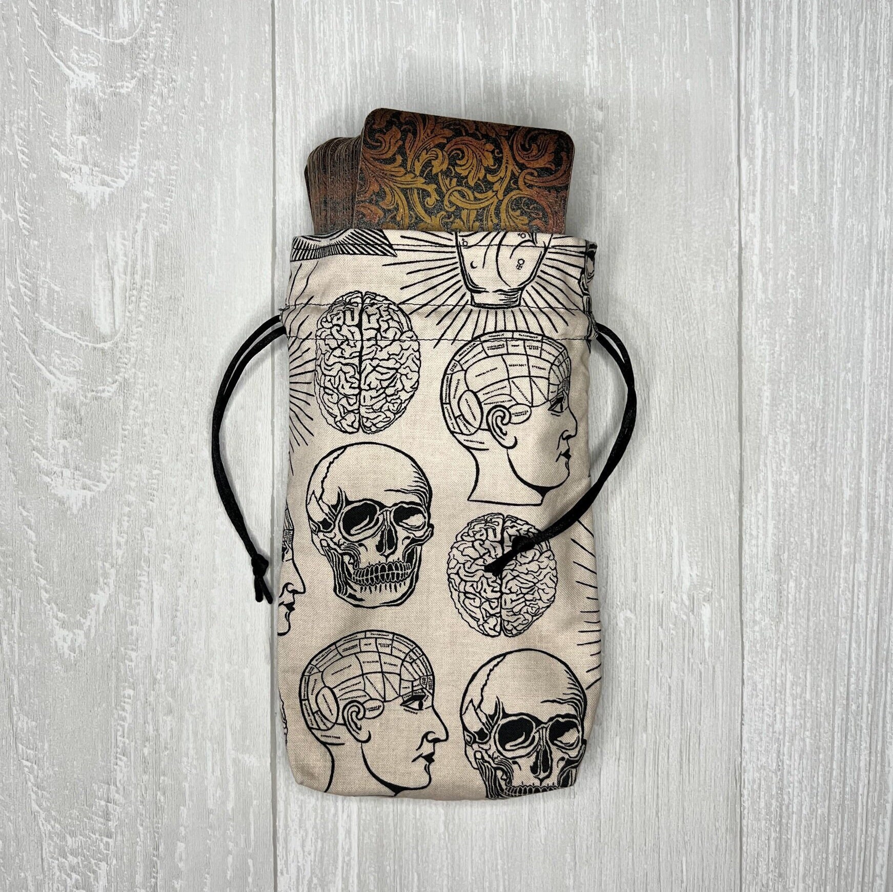 Tarot Bag, Drawstring Pouch, Tarot Deck Storage Holder, Standard Tarot ...