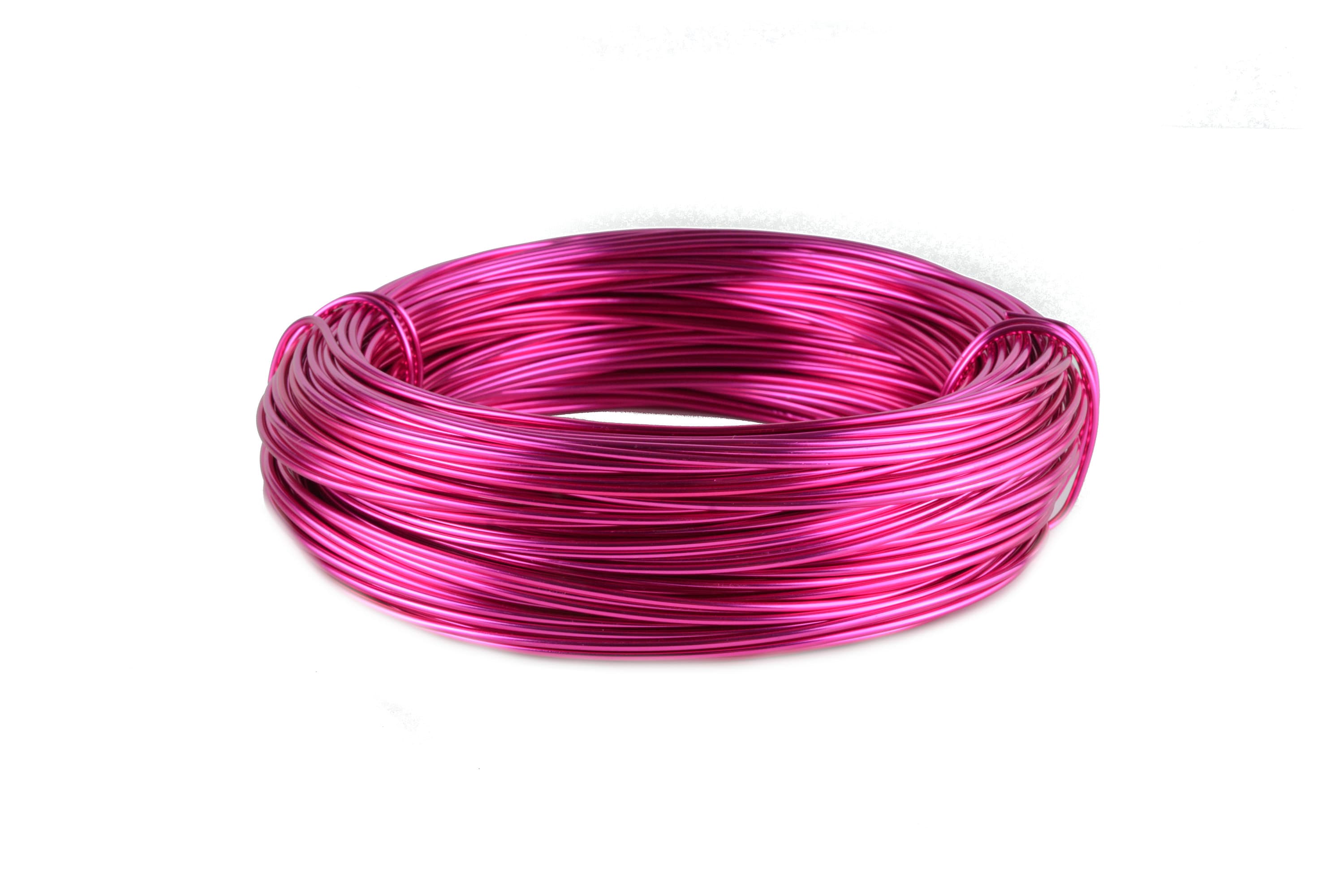 Aluminium wire Pink Aluminium wire 2 mm Pink Aluminium wire Etsy