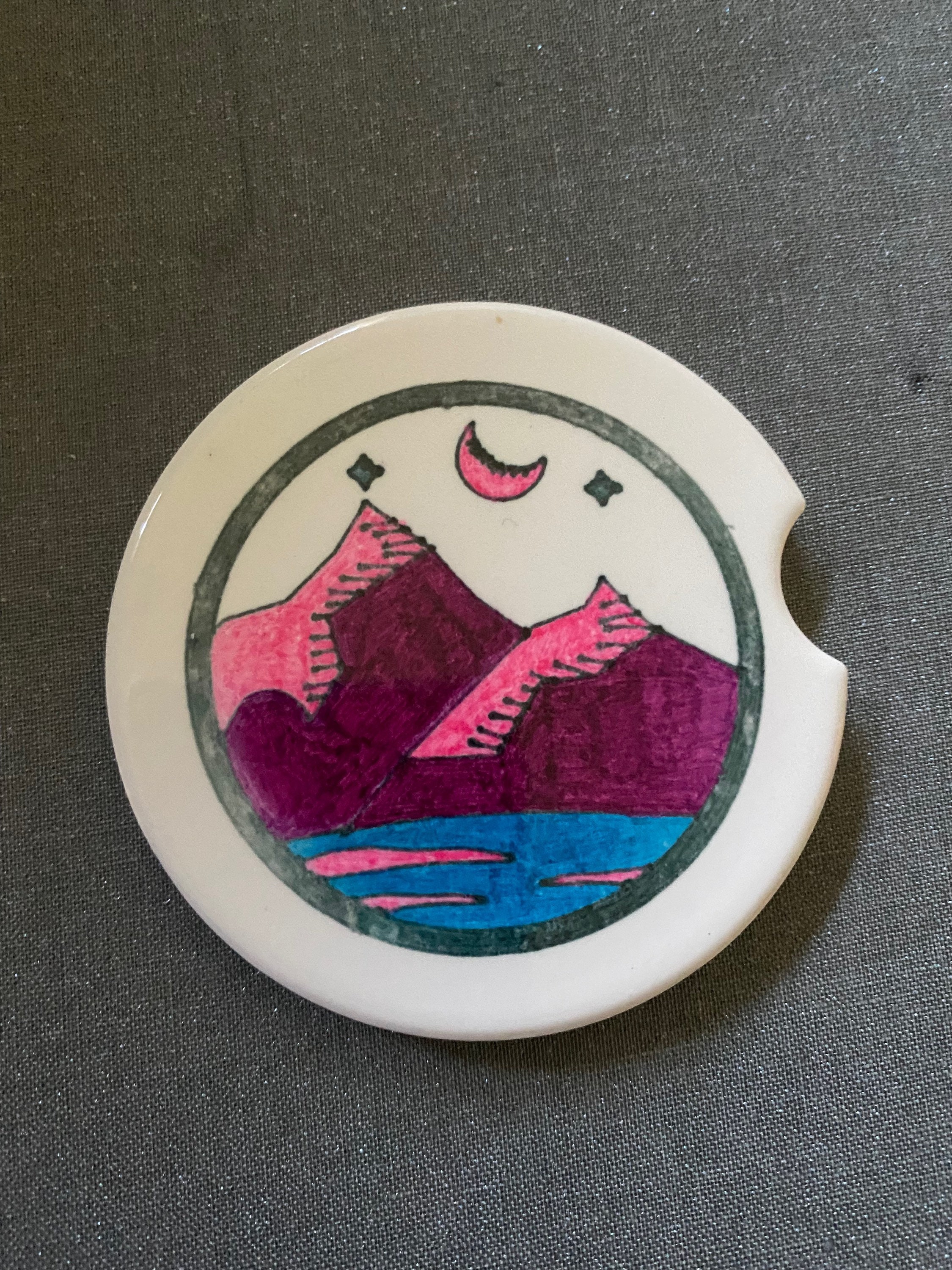 Cup Holder Coaster Etsy