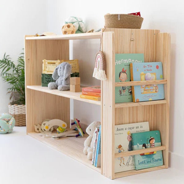 Montessori Bookshelf Etsy