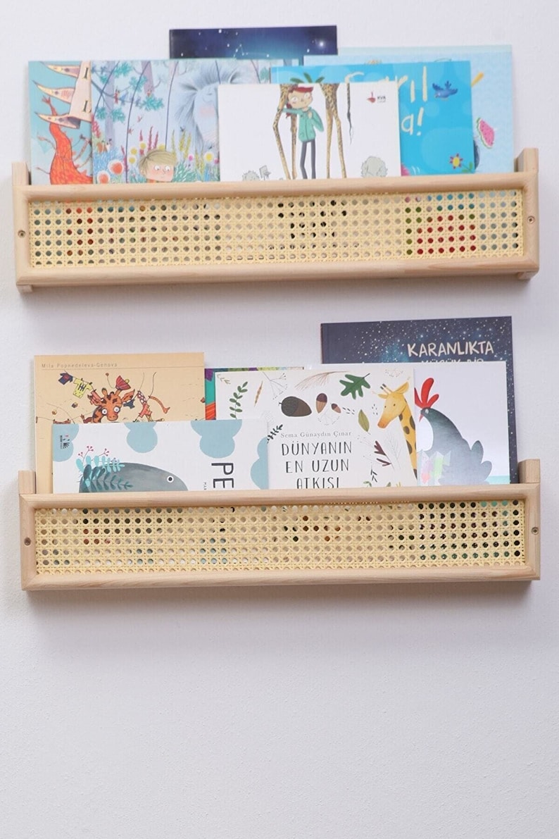 Super-cheap Nursery Room Floating Wall Shelf Bookshelf She Montessori Kids Detroit Mall