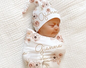 custom swaddle set