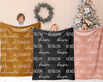 PERSONALIZED Blanket Boho Minky Baby Blanket With Name For Girls Boys Newborn Fleece Blanket New Baby Shower Gift Neutral Security Blanket