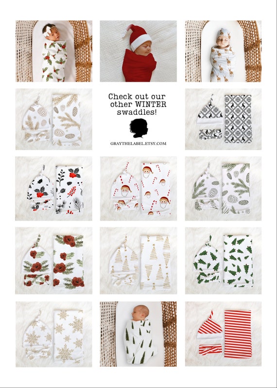 Christmas swaddle blanket cheap