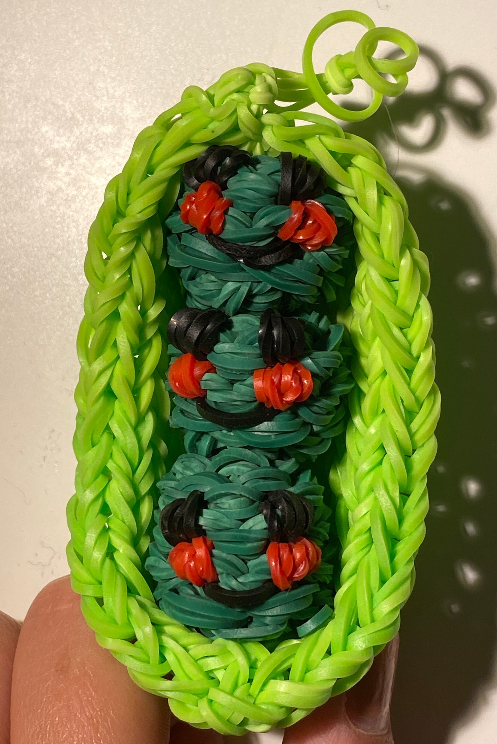 Rainbow Loom Peas In a Pod Etsy