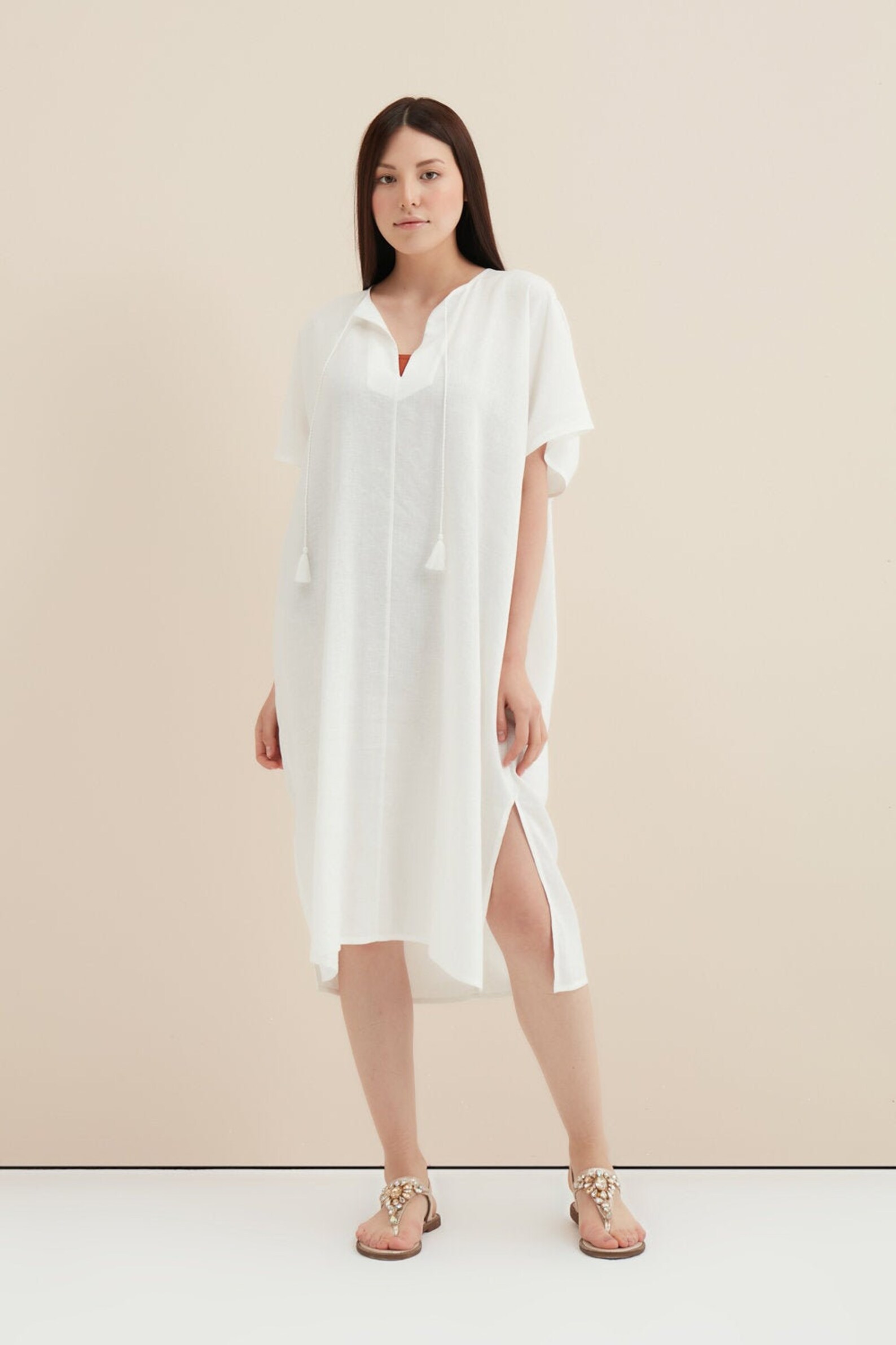 womens linen resort wear