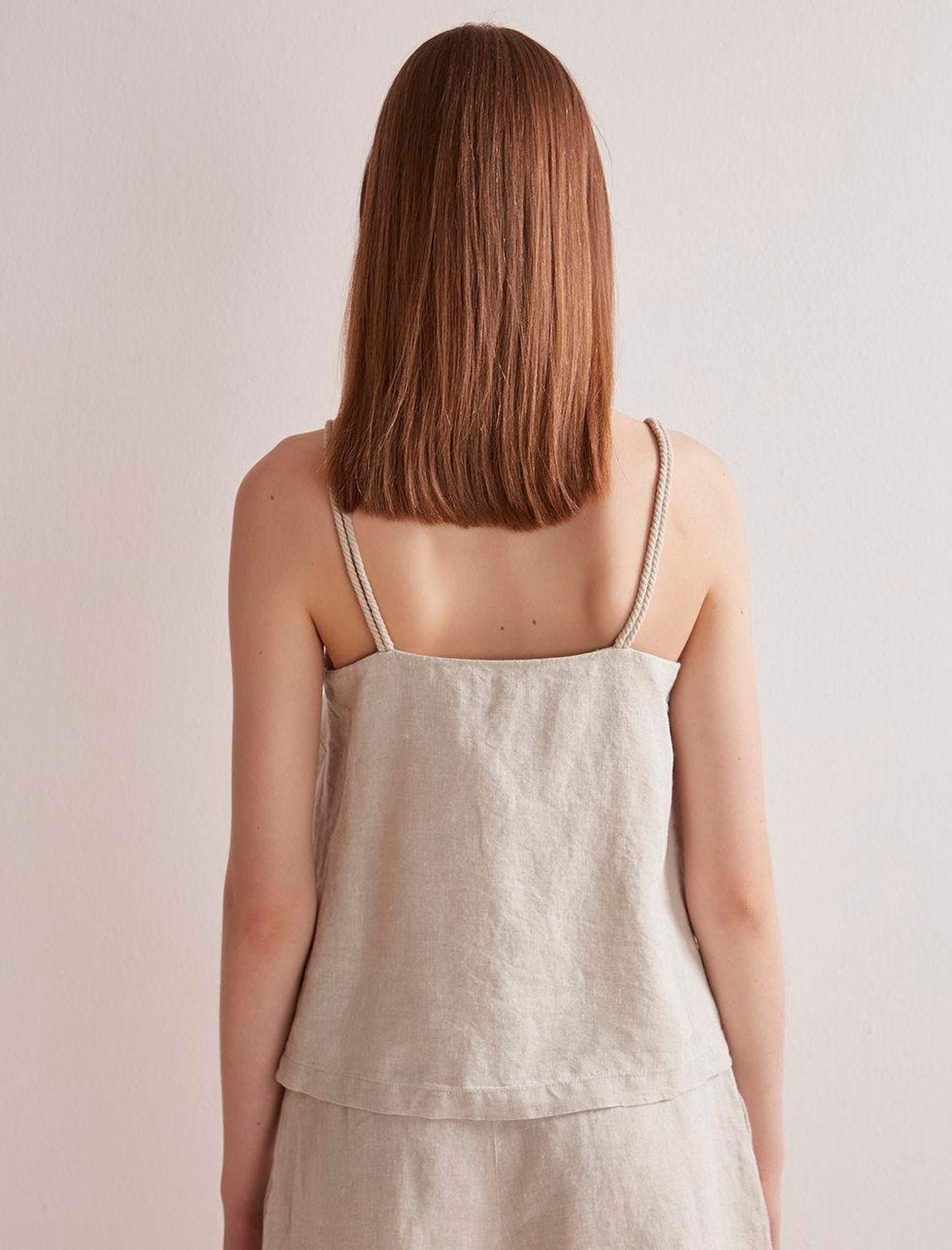 womens linen beach shirt