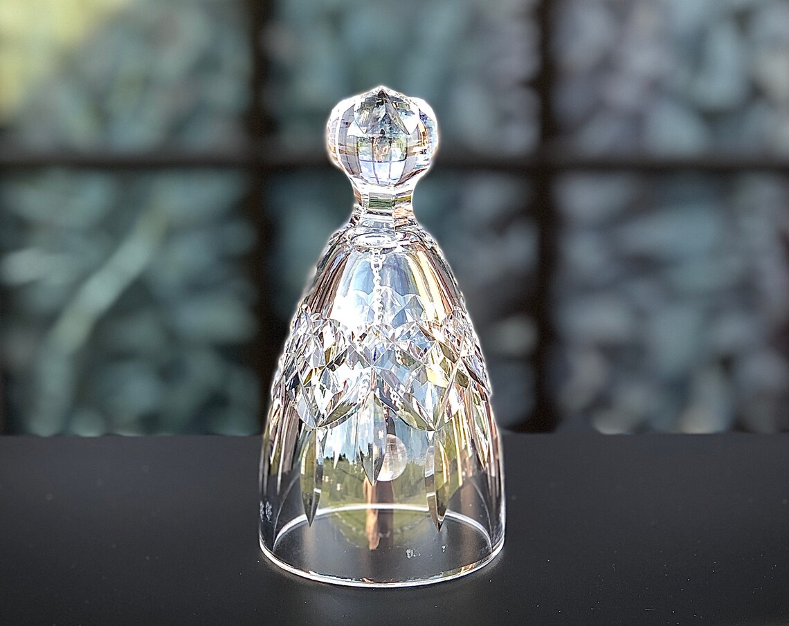 Vintage Waterford Crystal Bell Etsy