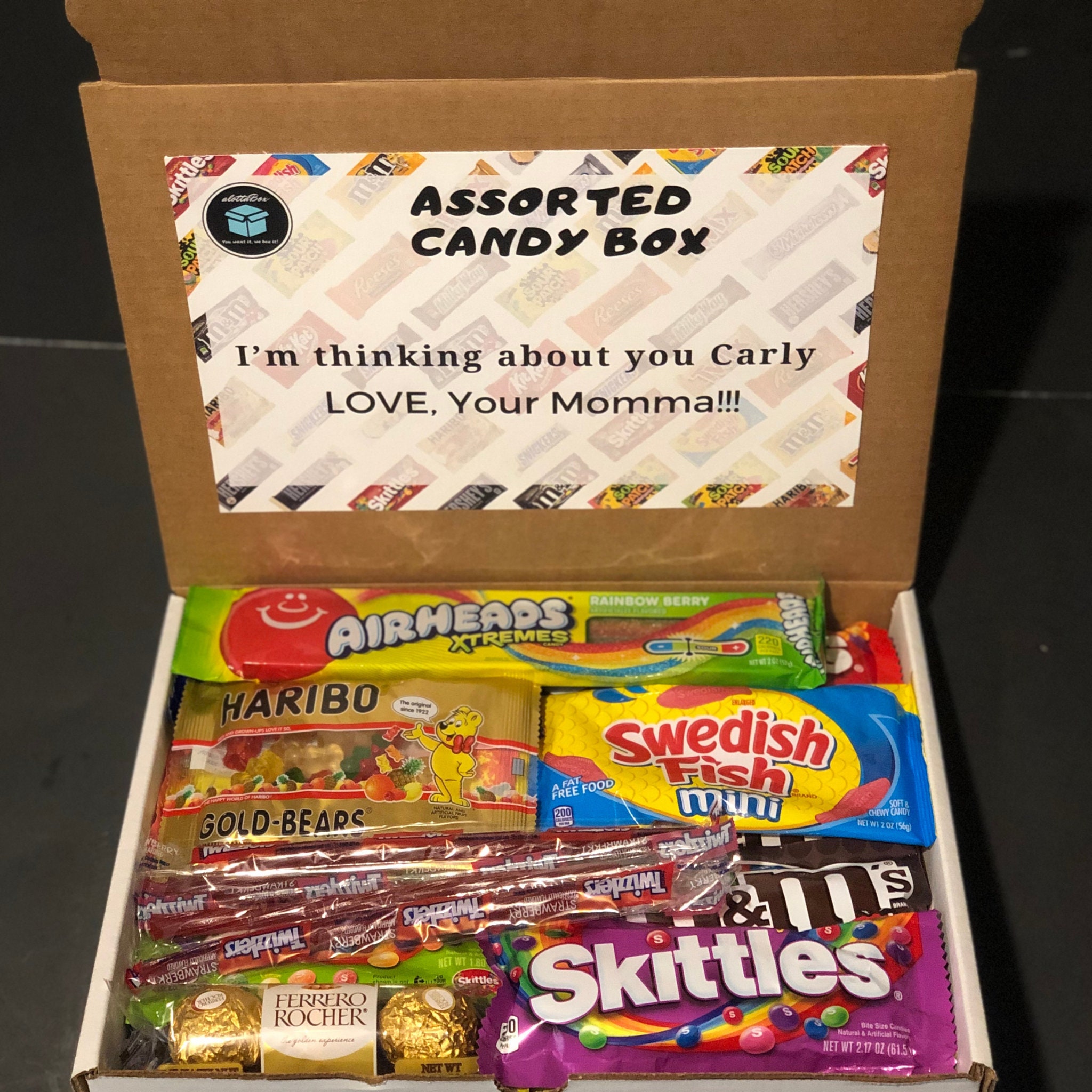 Assorted Candy Box Etsy