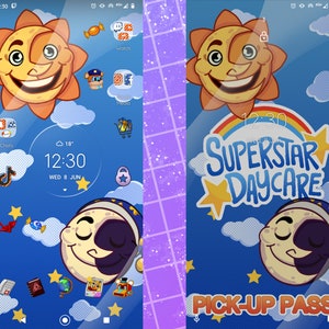Superstar Daycare Wallpaper and Icon set for Android