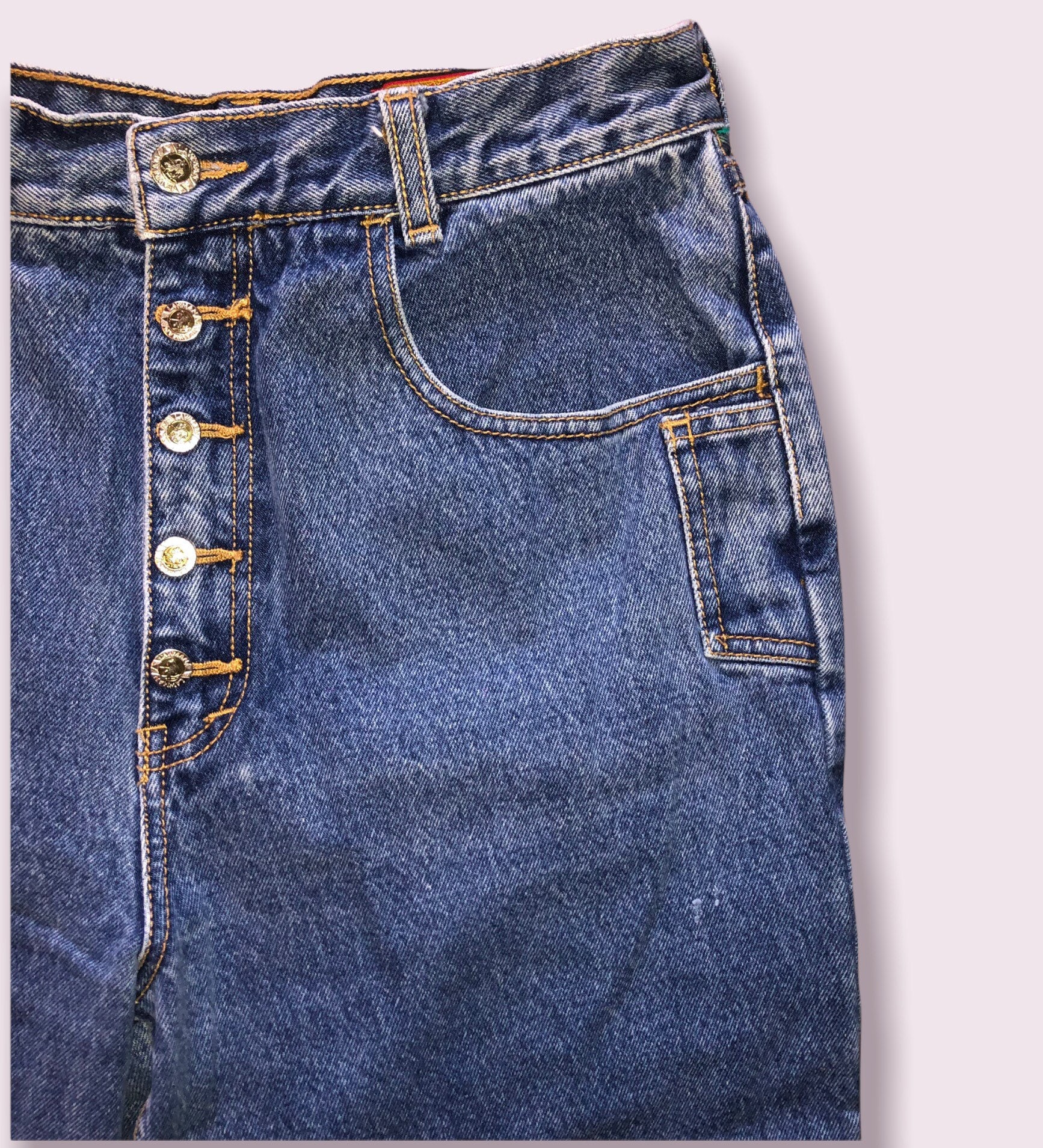 Cotton Lawman Western Bareback Jeans 