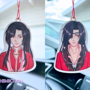 TGCF Air Fresheners Xie Lian and Hua Cheng/San Lang Double Sided Heaven Official's Blessing, MXTX Hua Cheng