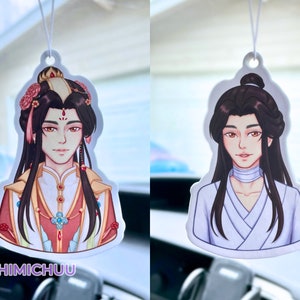 TGCF Air Fresheners Xie Lian and Hua Cheng/San Lang Double Sided Heaven Official's Blessing, MXTX Xie Lian