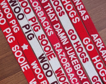 Handmade Beaded Game Day Purse Strap | Stadium Approved, Customizable bag straps