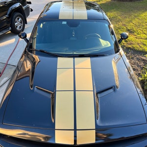Dodge Challenger Pulse Strobe Racing Stripe Kit passend für 2015-2018 (15 Farben) Pre-Cut Factory Kit