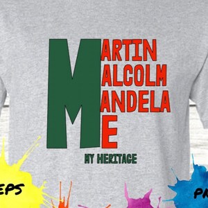 Malcolm Martin Mandela Me SVG/Black History Month/Juneteenth BLM/Black Love/ Melanin png/MLK Weekend/Mlk Day png/black Men svg png/Try me
