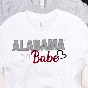 Alabama Babe SVG Png Dxf/Bama Girl SVG png/ich liebe Bama/Alabama SVG png / Alabama Schatz png/So rollen wir svg png/Roll Tide png svg