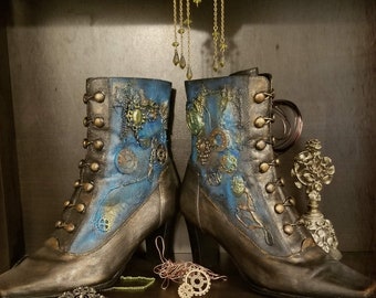 steampunk boots