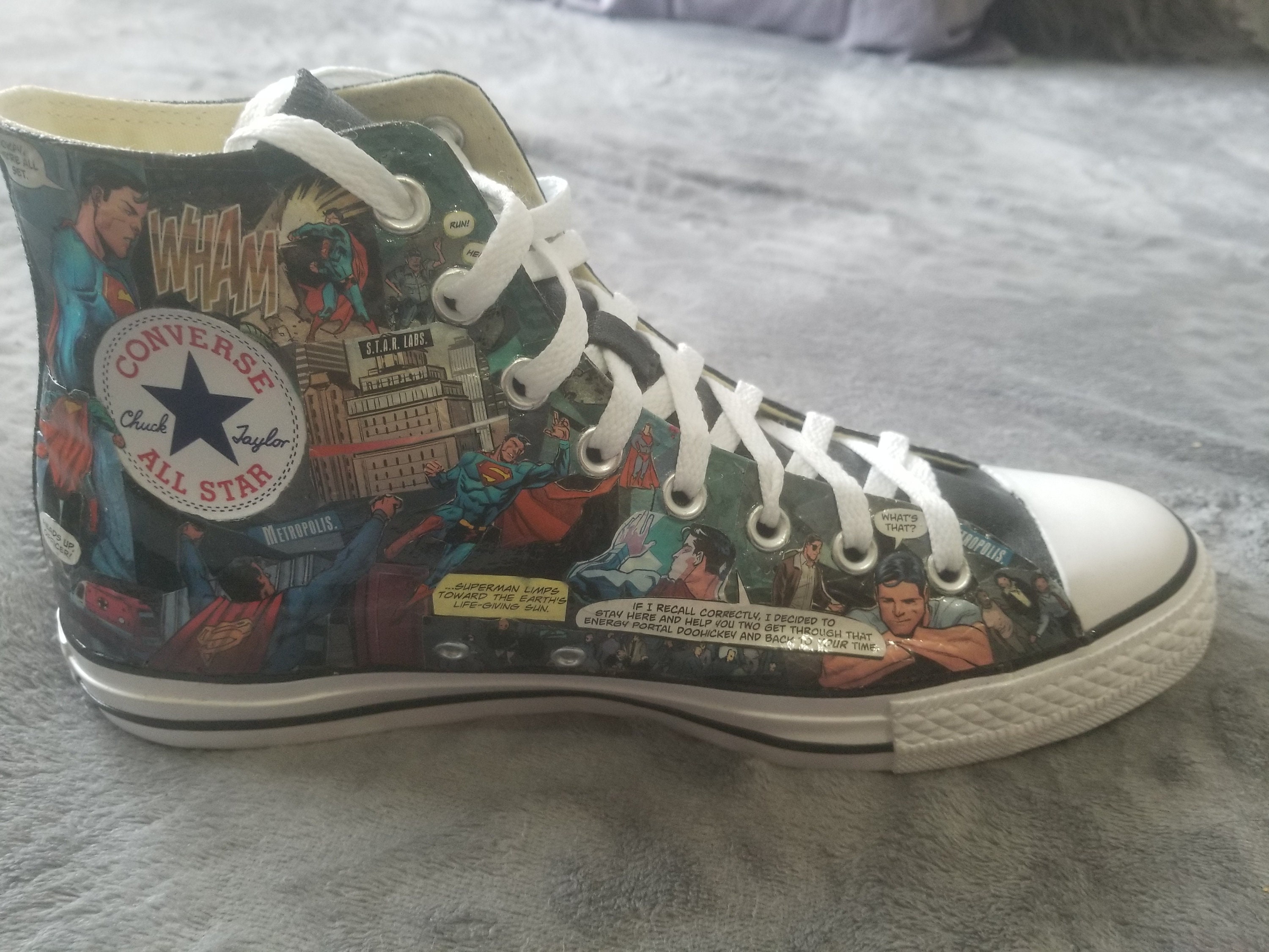 Superman converse sale uk