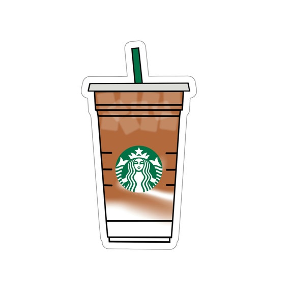 Customizable Starbucks Drink Sticker 