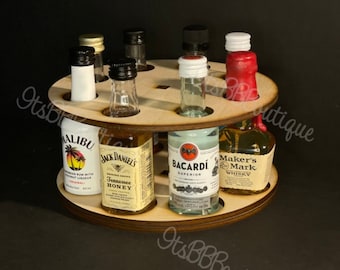 Shot Cake, 21st Birthday Gift, Mini Liquor Bottle Stand, Funny Birthday Gift, Liquor Shot Cake // Liquor not included //