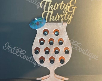 Mini Liquor Bottle shot stand, 21st Birthday Gift, Shot Bottle Stand, Bachelorette Party, Liquor Shot Cake /*/Liquor Not Included/*/