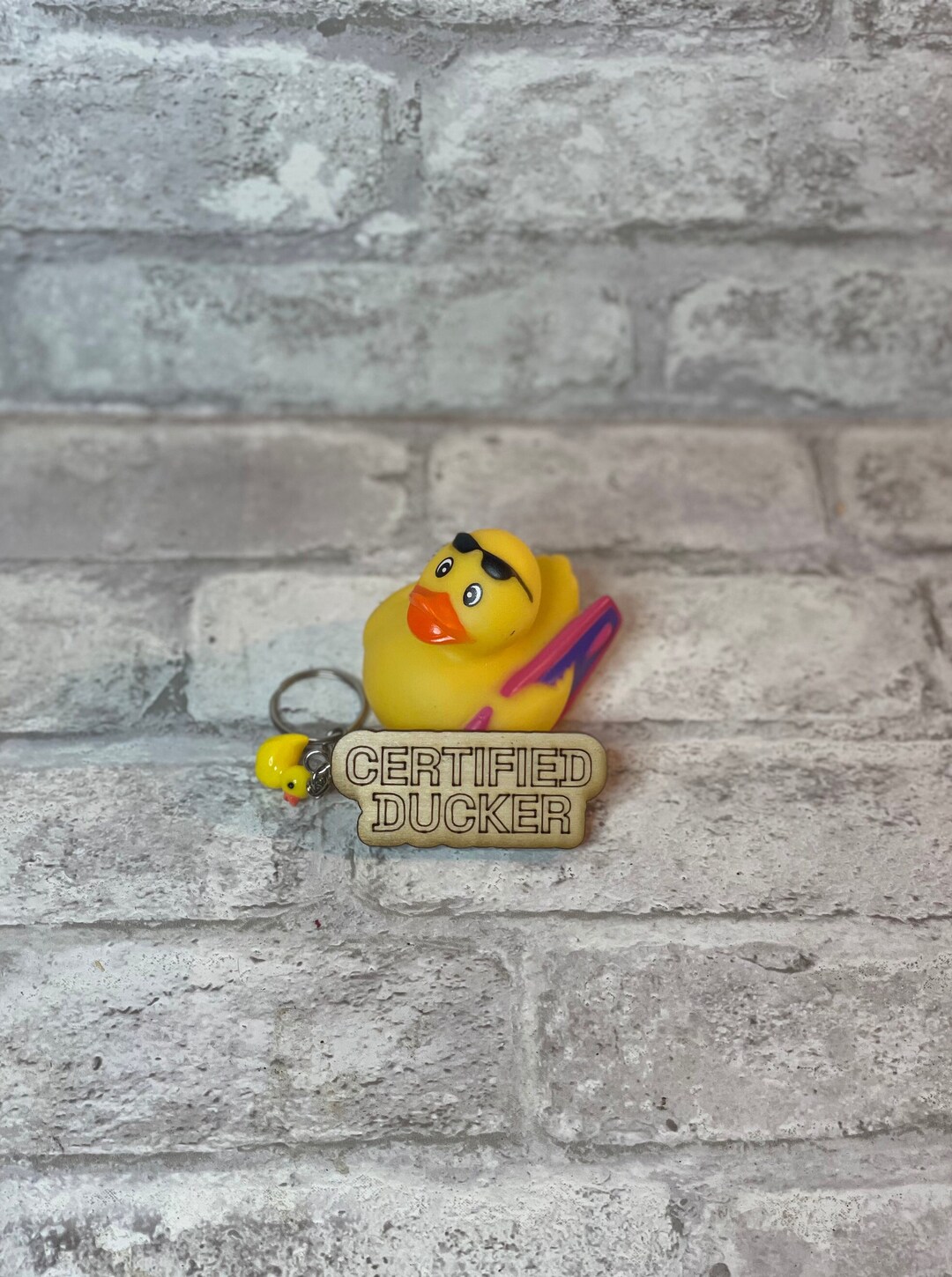 5 Certified Ducker Keychains // 5 Certified Ducker Keychains& Ducks