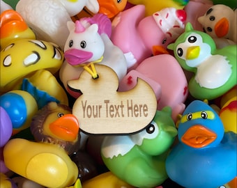 Custom You've Been Ducked // Duck Duck Tags // Ducking Tags // Duck Duck Tags and Ducks