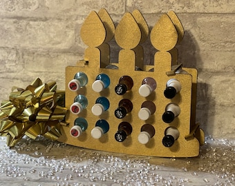 21st Birthday Cake Shot Stand: Mini Liquor Bottle Display