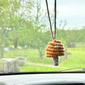Rear View Mirror Charm, Mushroom Decor, Mushroom Car Decor, Boho Car Decor, Car Decor, Vehicle Decor, Hippie Car Decor, Boho Car Charm,