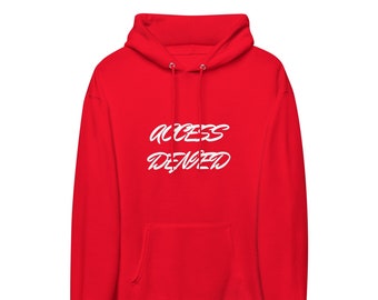 Sudadera con capucha y forro polar unisex