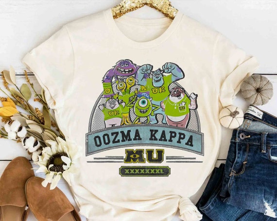Disney Pixar Monsters University Oozma Kappa Group Retro Shirt