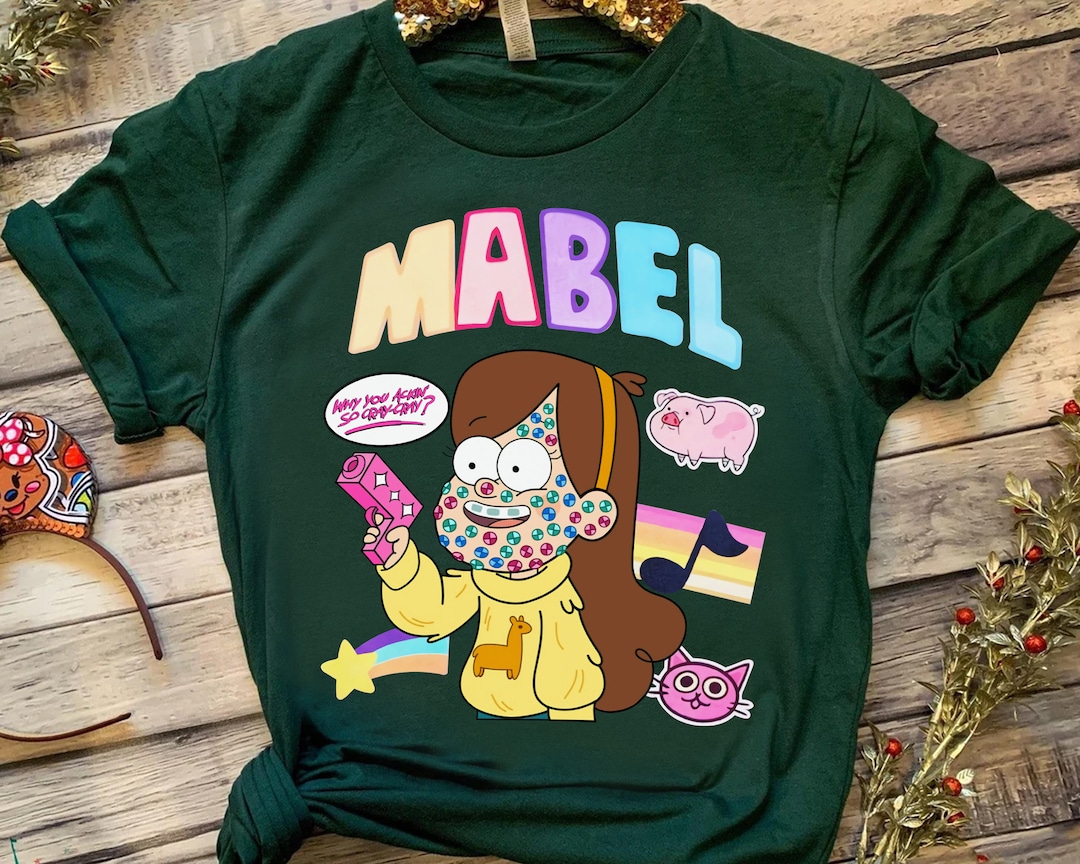Disney Gravity Falls Mabel Pines Craft Styles Retro Shirt, Magic ...