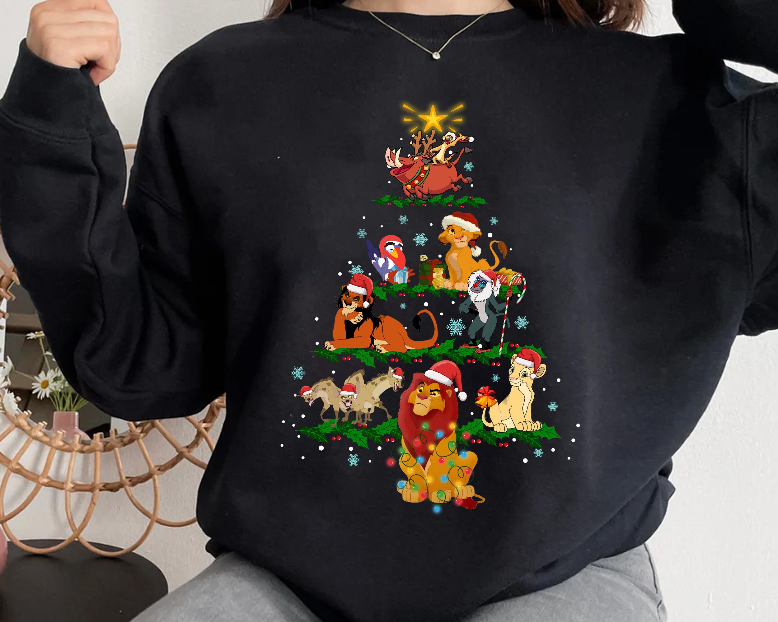 Christmas The Lion King Disney Ugly Christmas 3D Sweater Gift For Men And  Women - Banantees