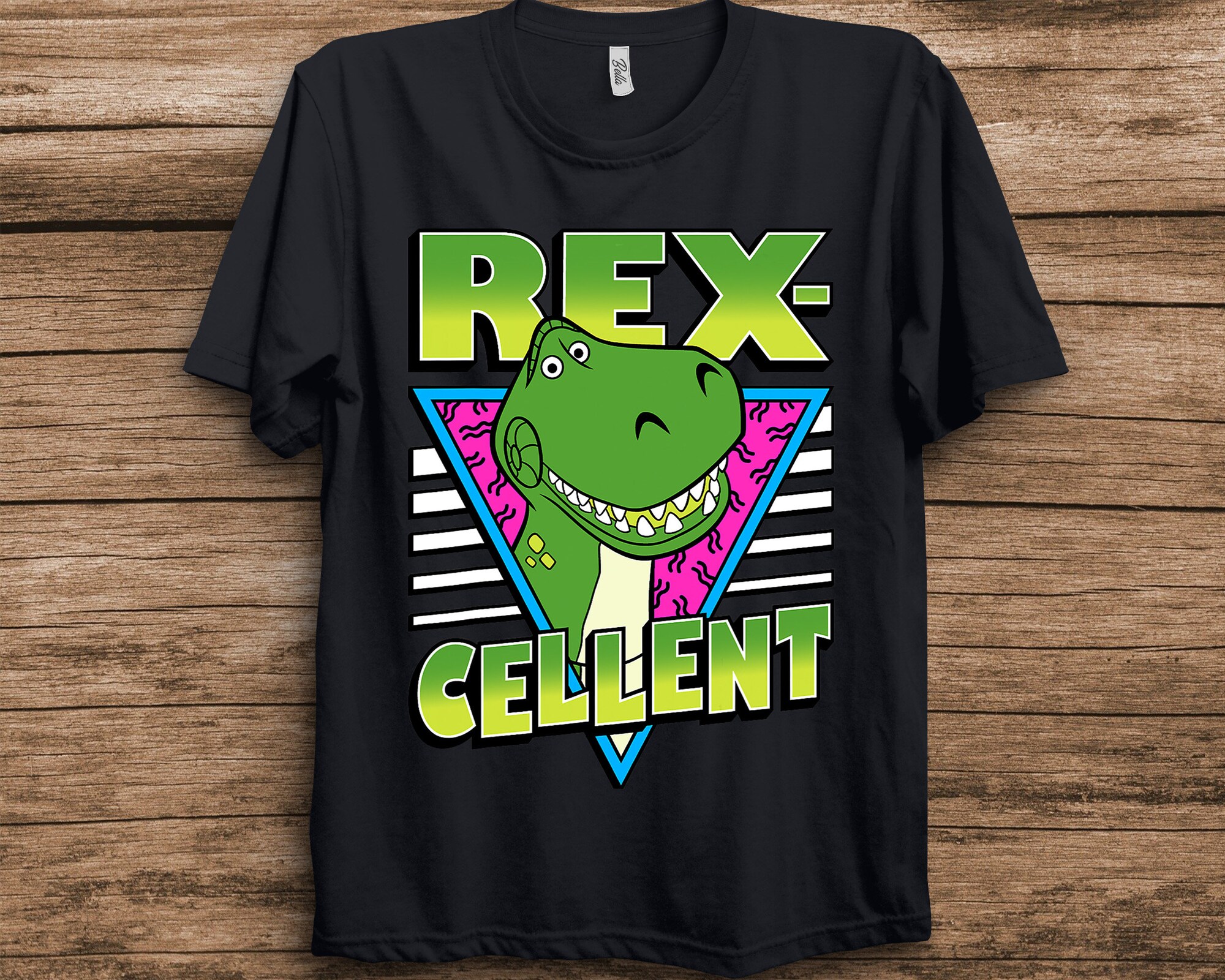Discover Disney Pixar Toy Story 4 Retro Rex-cellent Portrait Unisex T-shirt