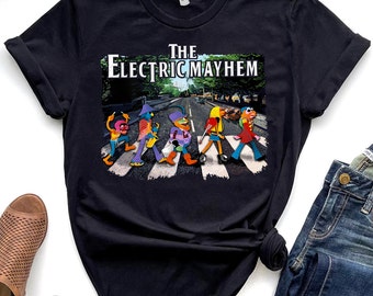 Disney Muppets Abbey Road Dr Teeth and The Electric Mayhem  Unisex T-shirt Birthday Shirt Gift For Men Women Kid Hoodie Sweatshirt Toddler