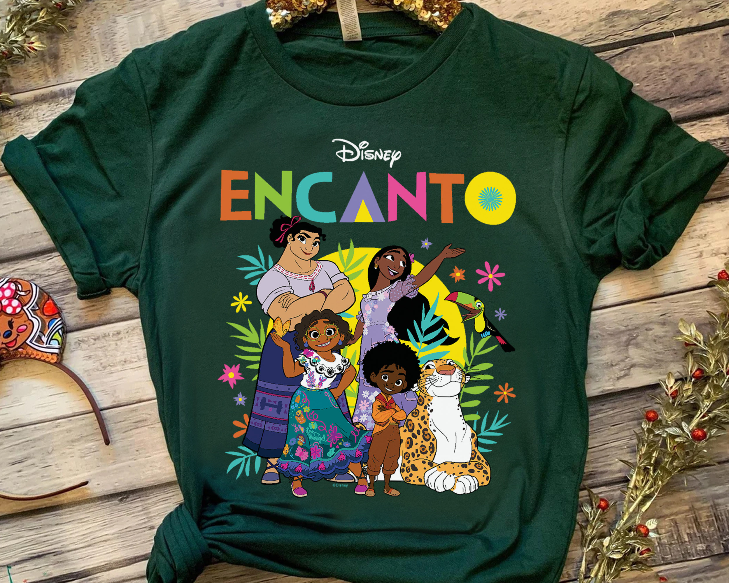T-shirt pour Enfants Disney Encanto Maison - Bleu