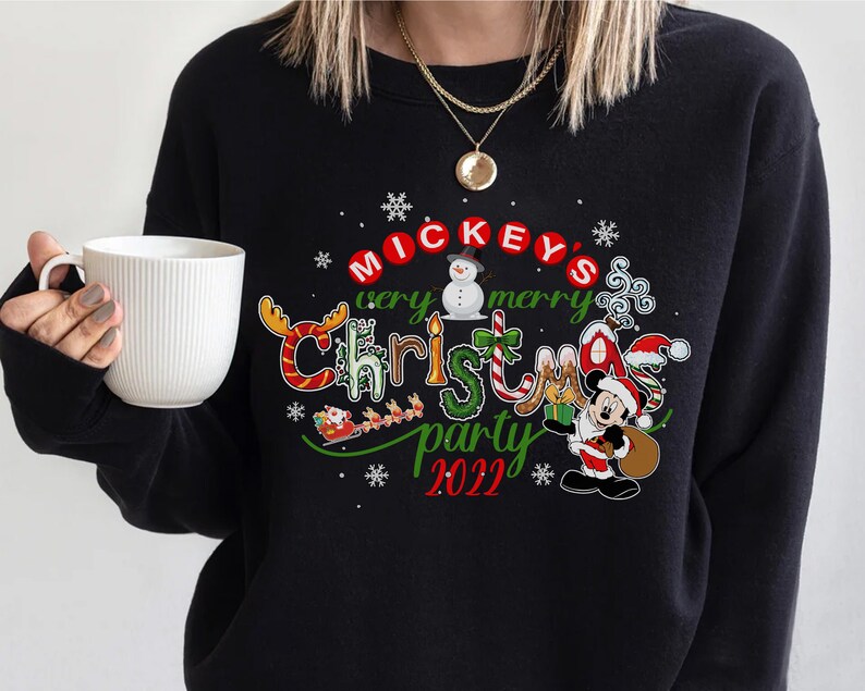 2022 Mickeys Very Merry Christmas Party Mickey's Very Merry Christmas Party 2022 Shirt Disney Etsy UK