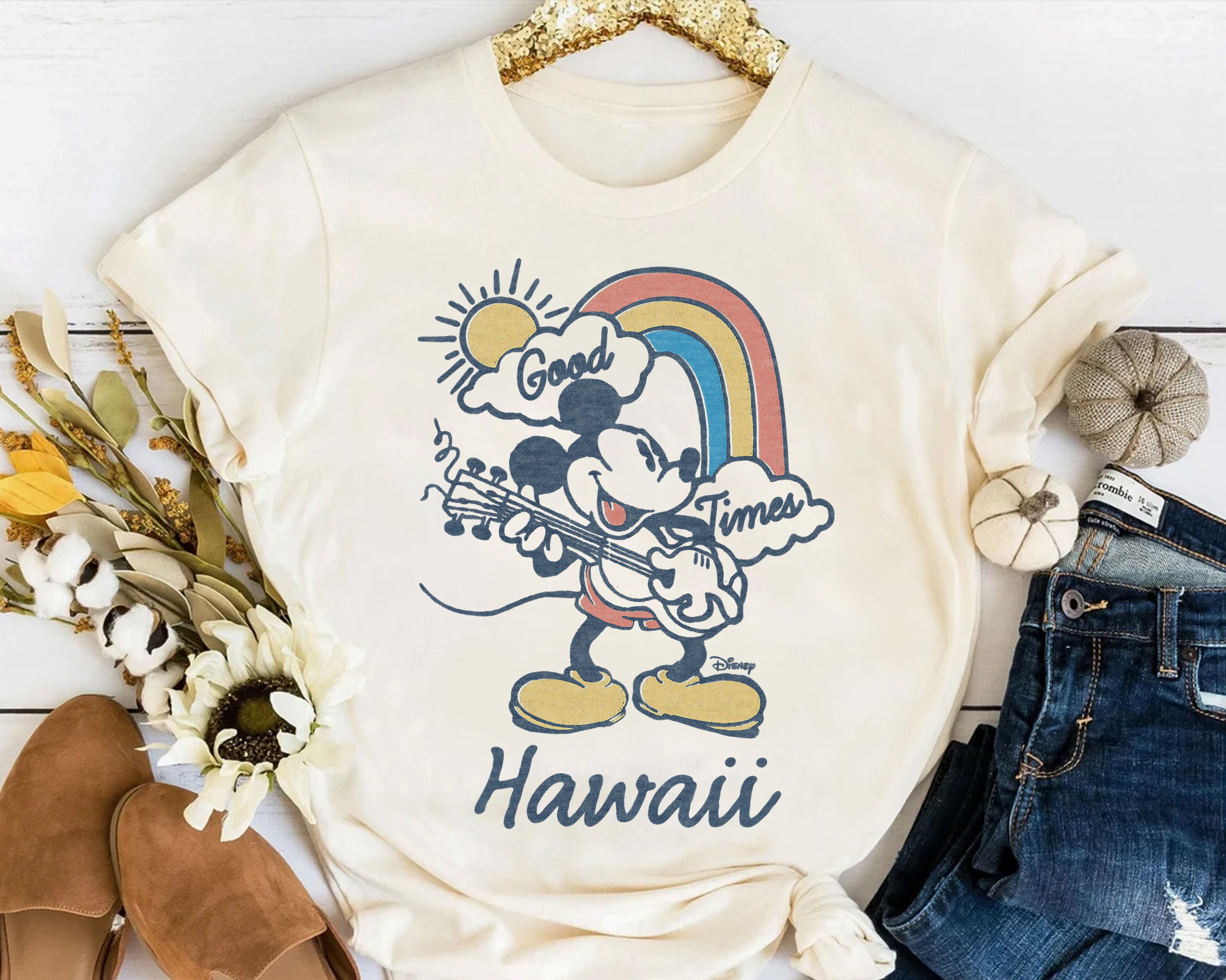 Disney Mickey Mouse Hawaiian Summer Shirt, Gifts For Men And Women