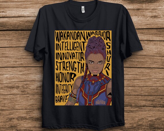 Marvel Black Panther Movie Shuri Word 