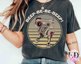 Retro Star Wars Jedi Fallen Bd-1 Droid Beep Beep T-shirt, May The 4th Be With You Tee, Hollywood Studios, Galaxy's Edge Family Trip