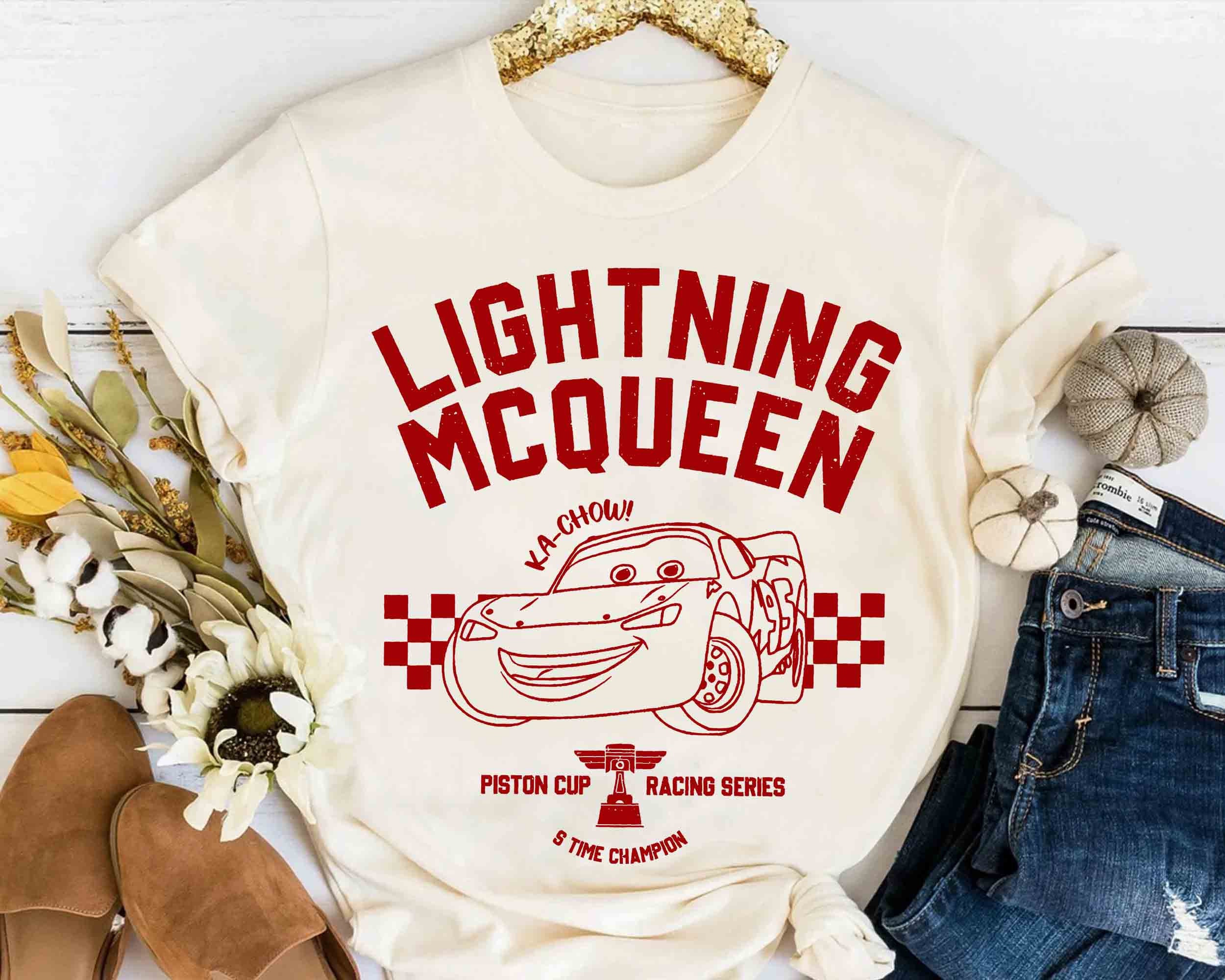  Disney Boys' Toddler Cars Lightning McQueen 2 Pack T-Shirt  Bundle Set, White/Black, 2T: Clothing, Shoes & Jewelry