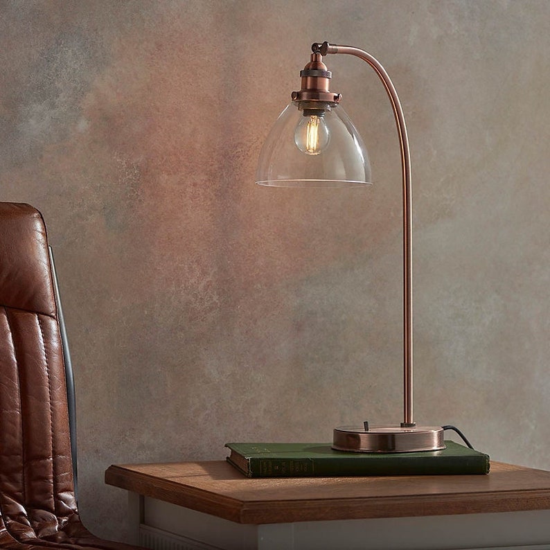 Copper Table Lamp image 1