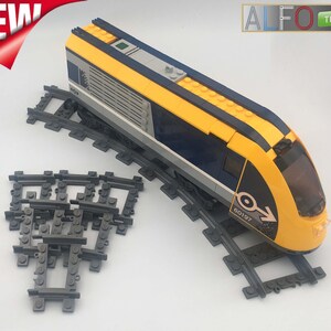 ALFO Track Curved Level Crossing Level Crossing Railroad for LEGO CITY Train  3D Printed -  Denmark