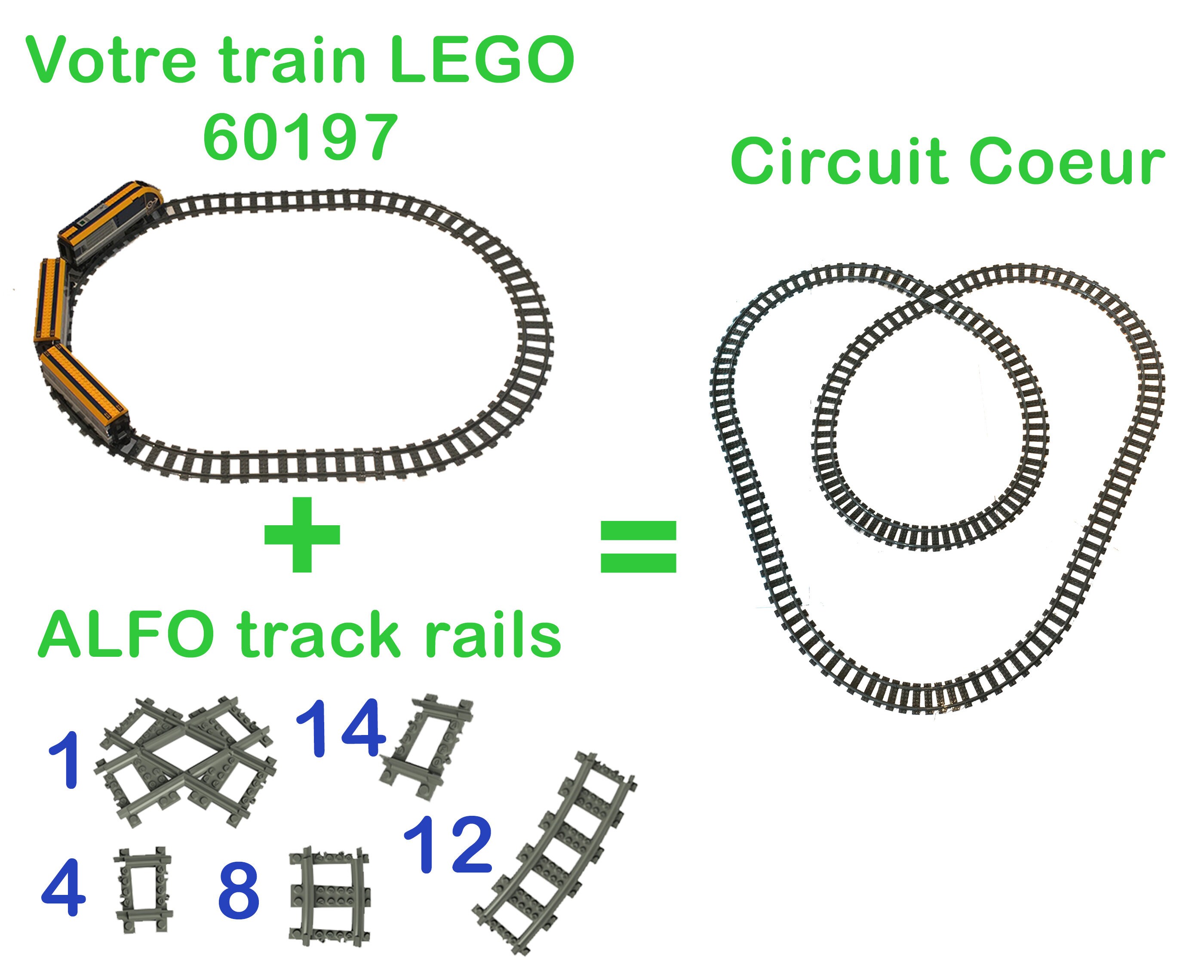 New LEGO Train Circuit! 