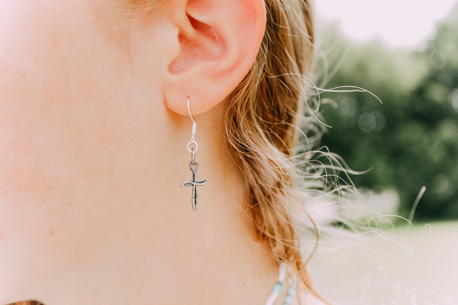Walking on Water Earrings Etsy
