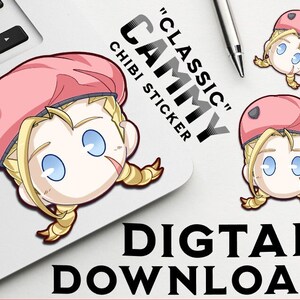 Cammy street fighter alpha/ zero 3 Sticker by watolo