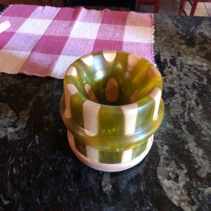 Dowel and Resin Bowl