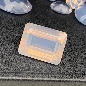 21.10 Carats, Natural Lavender amethyst octagon cut loose faceted gemstone, Lavender Quartz Silky cut stone, Size - 18.8x14.2 MM
