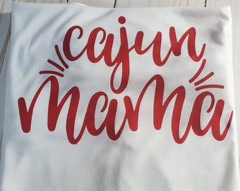 Cajun Mama T-Shirt: Louisiana Pride, Unisex Fit